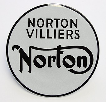 BADGE - TANK BADGE - 1968 NORTON FASTBACK