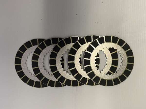 SET--CLUTCH FRICTION PLATE SET (5 PIECES X 3mm) - BARNETT - NORTON COMMANDO 850