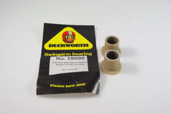 BUSHING - SWINGARM BUSHING - TEFLON - NOS -DUCKWORTH USA