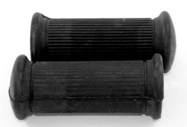 RUBBERS 3/8" ID - RIDER FOOTREST RUBBERS - COMMANDO (PR)