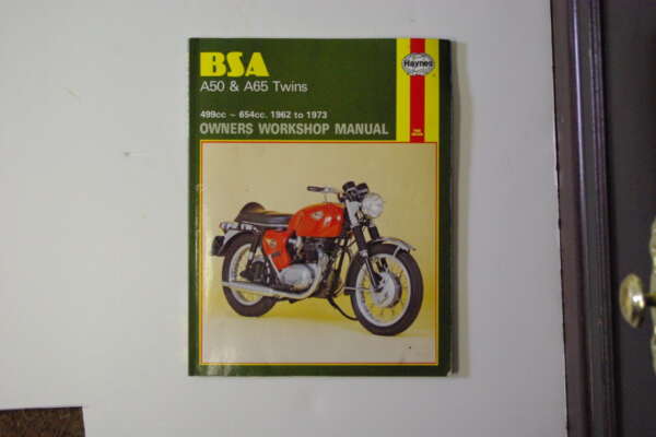 PUBLICATION: WORKSHOP MANUAL - HAYNES - BSA A50/65