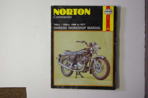 PUBLICATION: WORKSHOP MANUAL - HAYNES - 68-77 NORTON COMMANDO