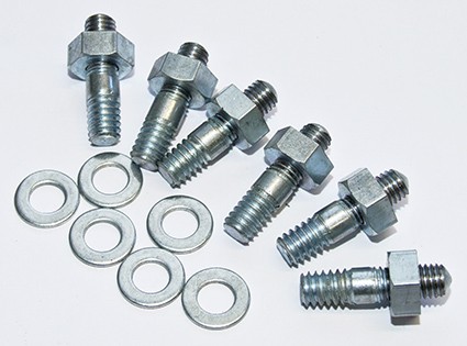 SET--ROCKERBOX STUD / NUT / WASHER - TO-1970 TRI UNIT 650