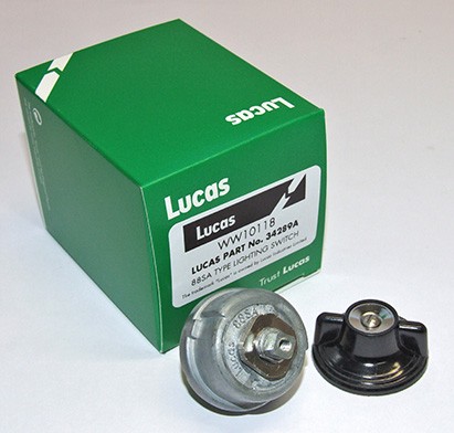 SWITCH - LIGHT SWITCH (88SA TYPE) - LUCAS - (REPLACEMENT PARTS AVAILABLE) - N