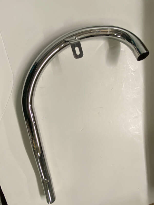 EXHAUST PIPE - LOW LEVEL - BSA B44 (SINGLE)*