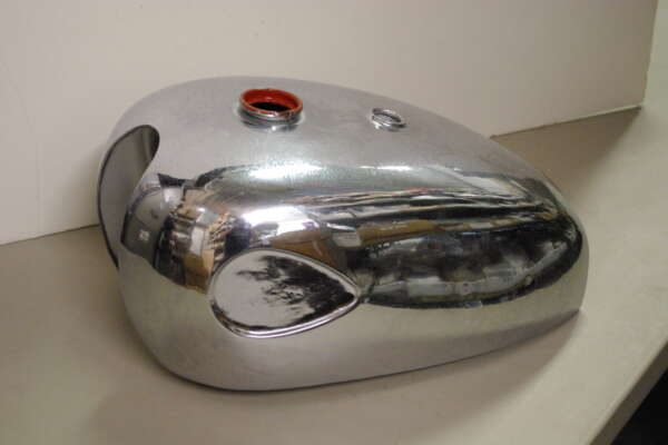 GASTANK - CHROME - BSA A10 SUPER ROCKET