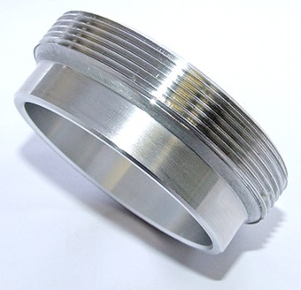 THREADED ALLOY ADAPTOR FOR 2 1/2" MONZA GAS CAP*