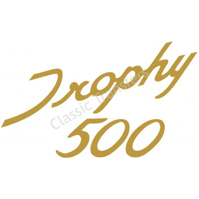 TROPHY 500 DECAL*