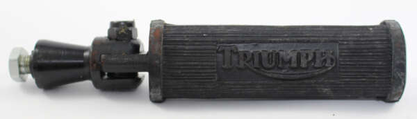 ASSEMBLY--FOOTREST COMPLETE w/ TRIUMPH LOGO
