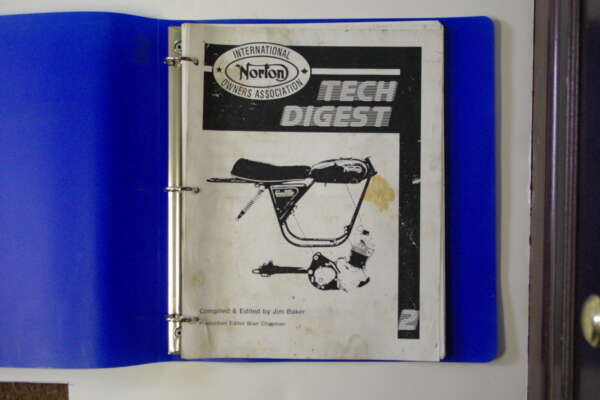 PUBLICATION: TECH DIGEST RELEASED BY NORTON OWNERS' CLUB