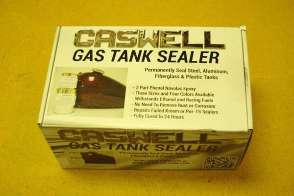 KIT--GASTANK RELINING SEALER KIT - CLEAR - BY CASWELL- N