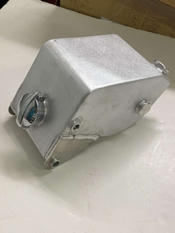 OIL TANK w/MONZA CAP - ALLOY