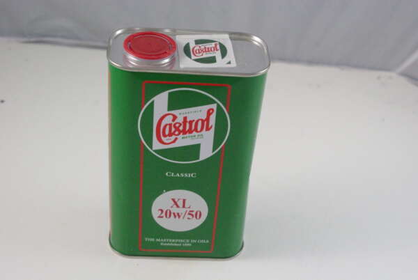 OIL - MOTOR OIL FOR CLASSIC MOTORCYCLE - 20W50 - CASTROL-1 LITRE
