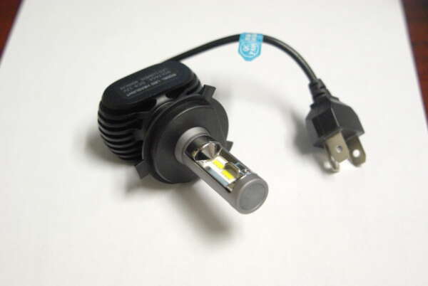 BULB 12V LED - HEADLAMP DAYLIGHTER H4 4K - DUAL POLARITY