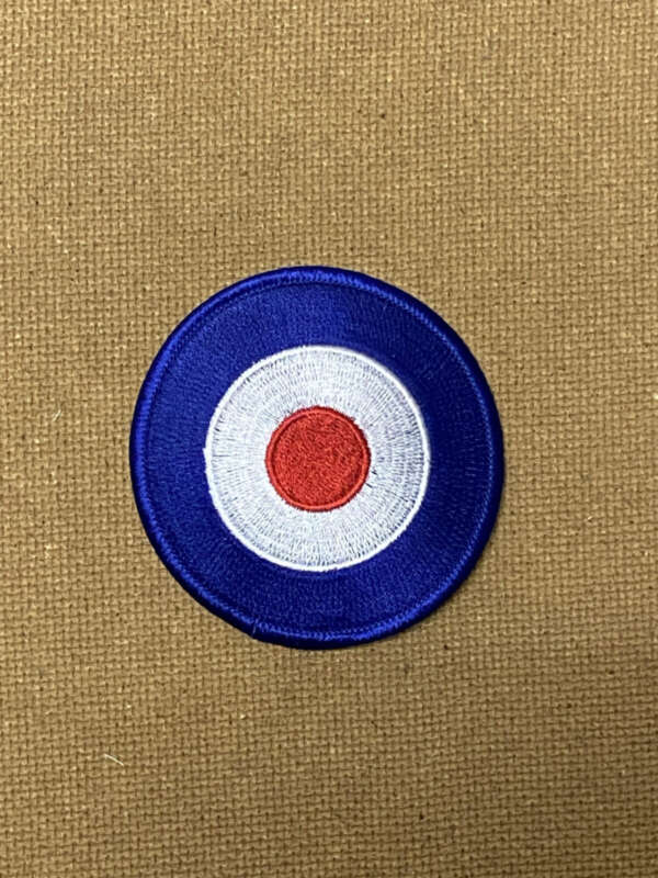 PATCH - RAF ROUND 3 1/2"X3 1/2"