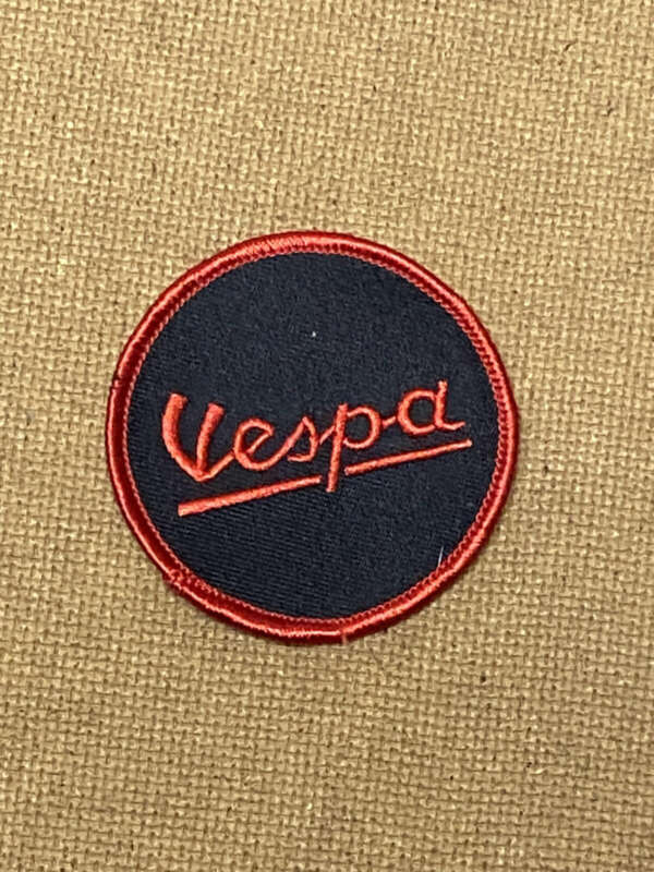 PATCH - VESPA ROUND 2 1/2" X 2 1/2"