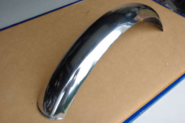 FENDER 21" x 3 7/8" WIDE - FRONT - STAINLESS