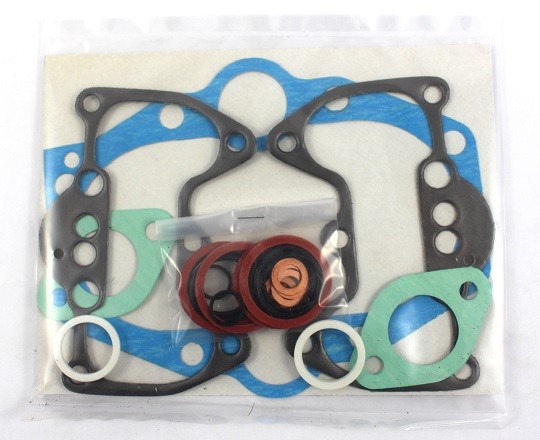 SET--GASKETS DECARB - TOP END w/COPPER HEAD GASKET- 1969-70 TWINS TROPHY TR6 - N