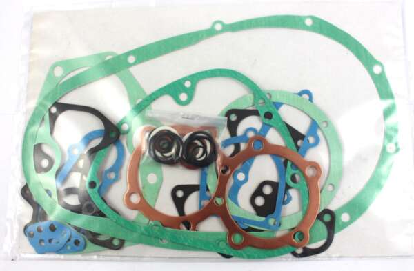 SET--GASKETS - UK-MADE - 1973-ON TRI TWINS - N