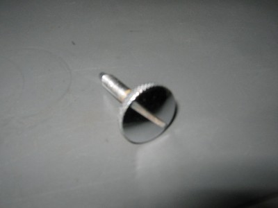 KNOB/SCREW FOR TOOL BOX LID - CHROME - AJS / MATCHLESS
