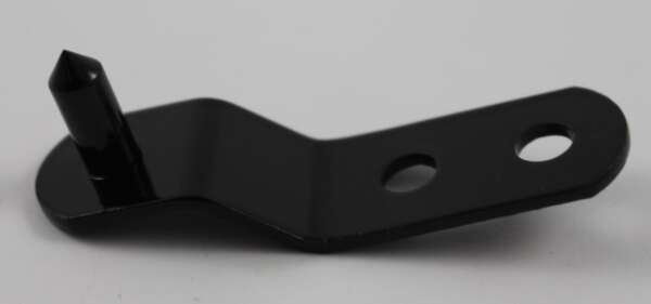 BRACKET - SIDEPANEL - PANEL BOLTS TO FRAME - BLACK