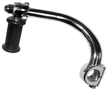 ASSEMBLY-- KICKSTART CRANK LEVER - ALL COMMANDOS
