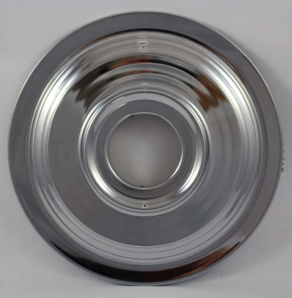 PLATE - TO FIT 8" FRONT BRAKE - (NAVE PLATE COVER)- CHROME - 1969-70 BSA A50 A65