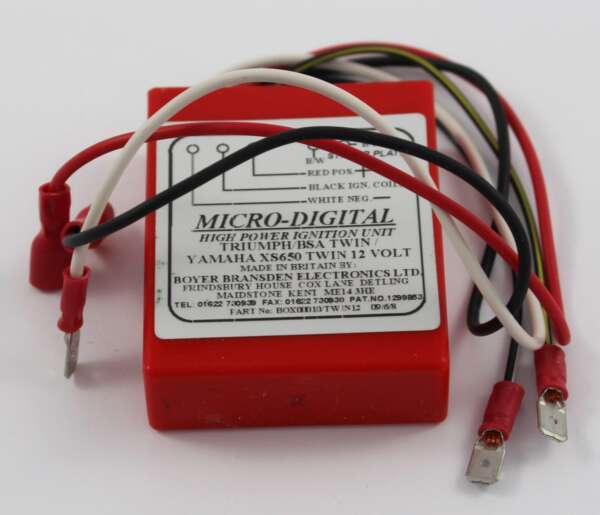 DIGITAL BOX 12V - BOYER - TRIUMPH BSA TWIN / YAMAHA XS650