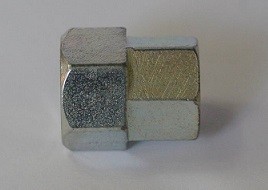 SLEEVE-NUT  3/8-26 CEI - CYLINDER BASE - DBL HEX