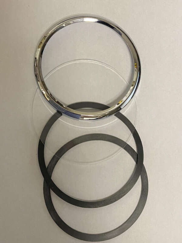 KIT--BEZEL KIT w/BEZEL / GLASS / SEALING RUBBERS (4-PC KIT)