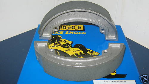 Brakeshoes 7" - Rear Conical Hub - BSA - TRI (PR)