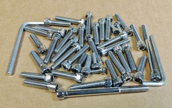 KIT - Allen Screws Chromium Plated 850 MK3