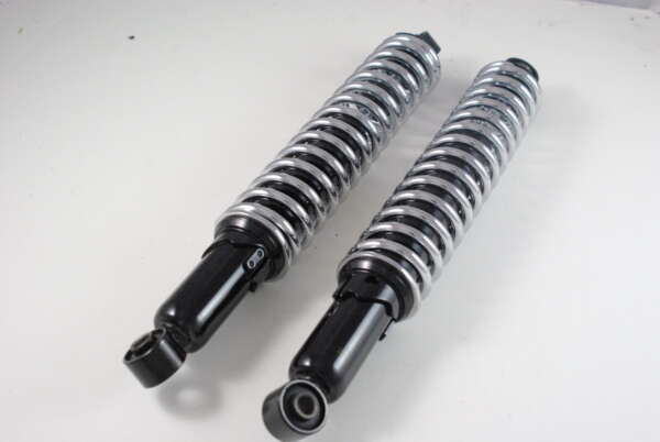 SHOCKS 13.4" - REAR - EXPOSED CHROME SPRINGS (PR)