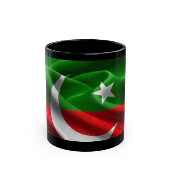 PTI Flage Mug - 11oz Black Mug