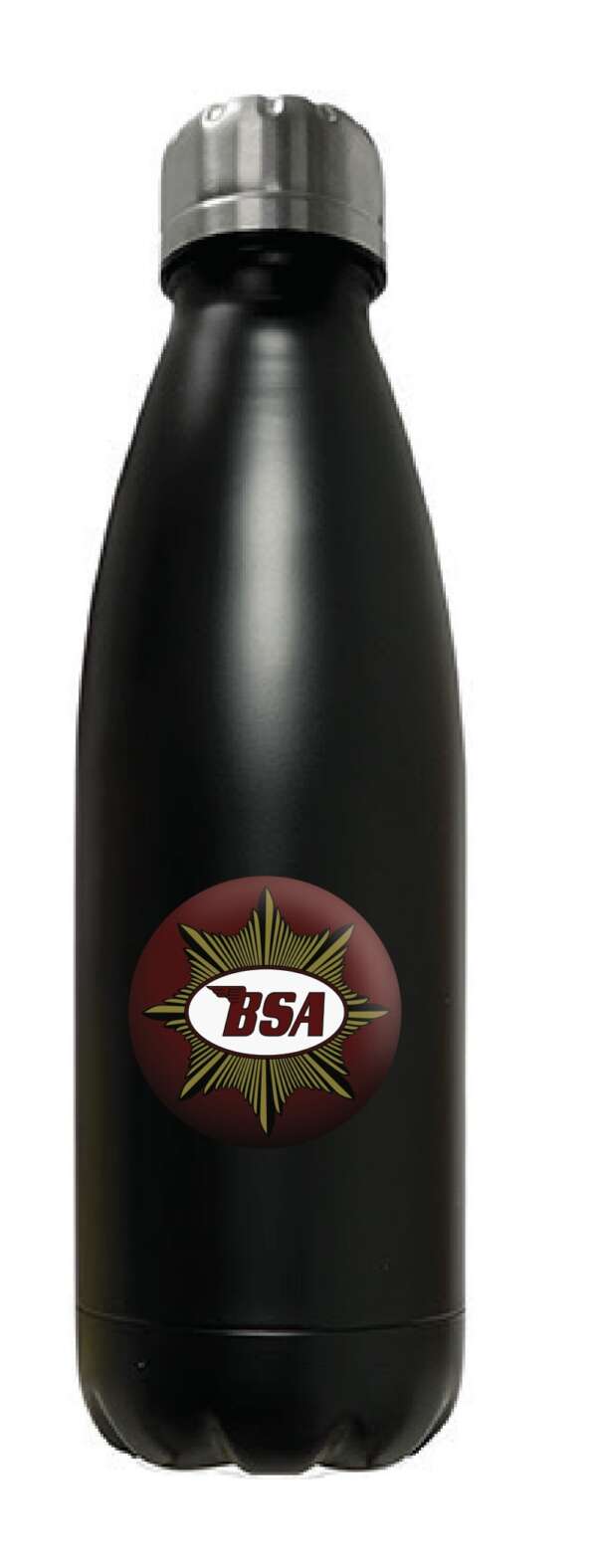BSA Motorcycle Water Bottle - Black