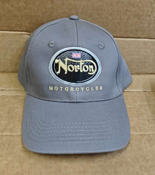 Unisex Cap/Hat - Norton - Embroidered - Grey